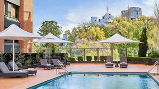 Take a dip... enjoy the Pullman Melbourne on the Park's heated pool.